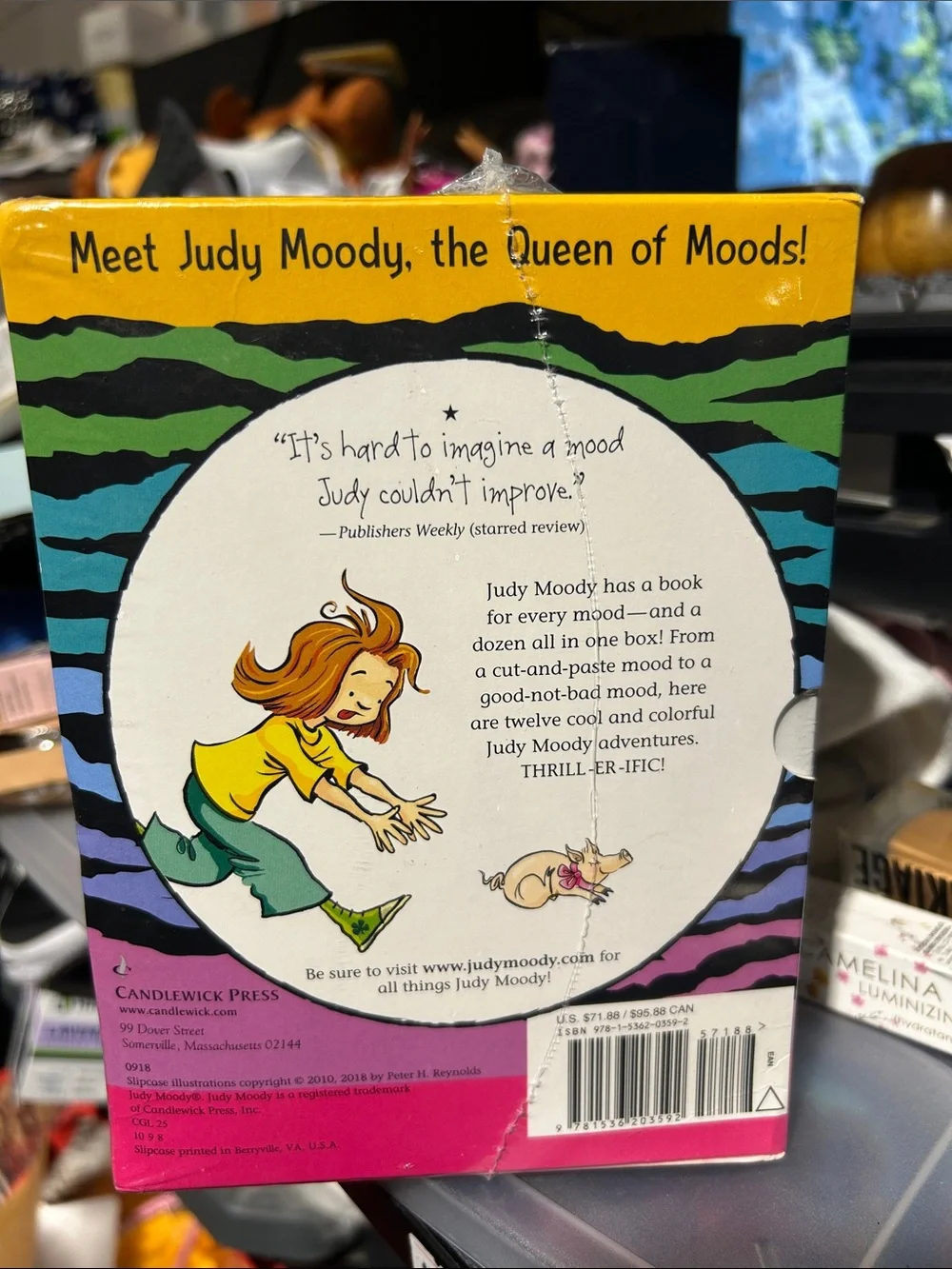 Judy Moody Book Set - Colorful Multicolor Spines